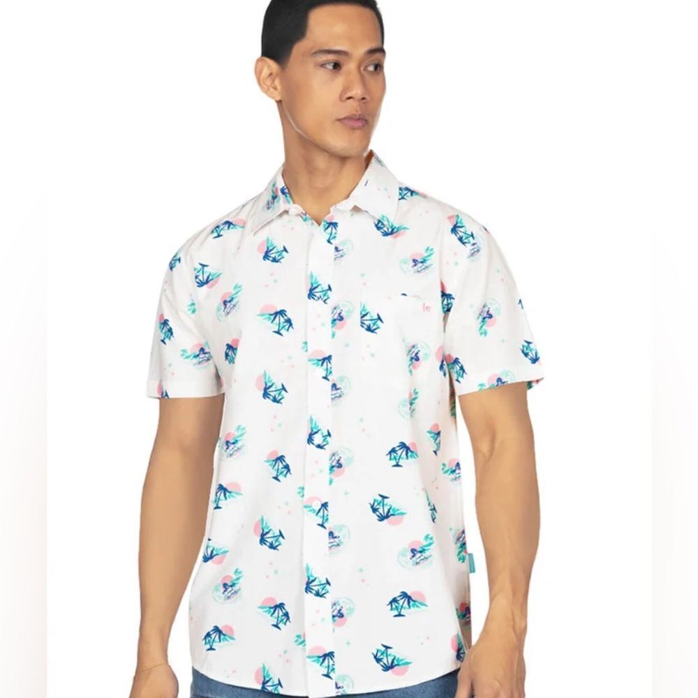 Tipsy Elves MEN'S GORILLA THRILLA HAWAIIAN SHIRT Size Large